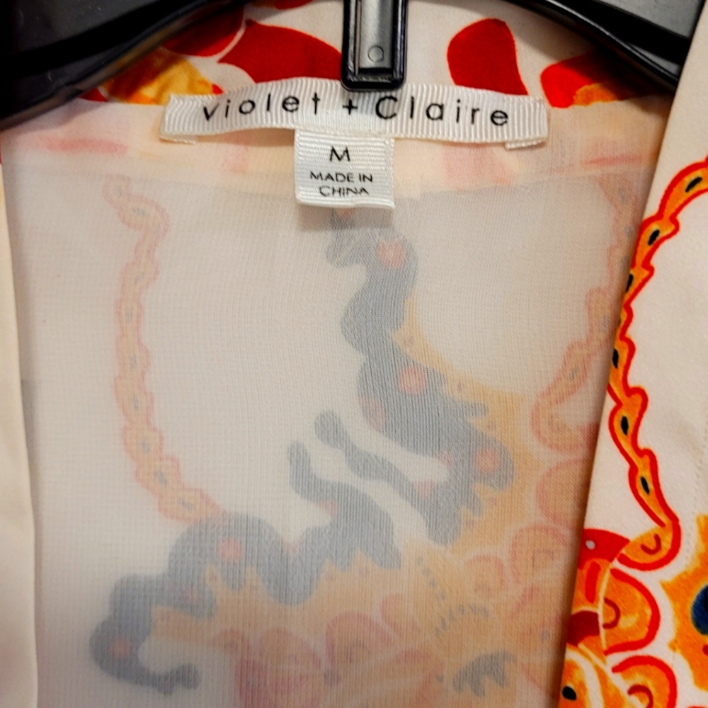 NWOT/ VIOLET + CLAIRE Kimono - Picture 4 of 6
